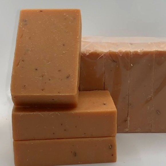 Hand-Crafted Soap (Tumeric Orange Honey) - Picture 1 of 1